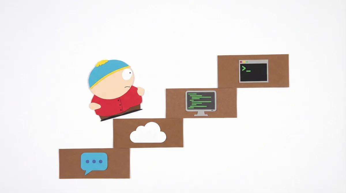 Лестница инструментов: от чатов до терминальных агентов